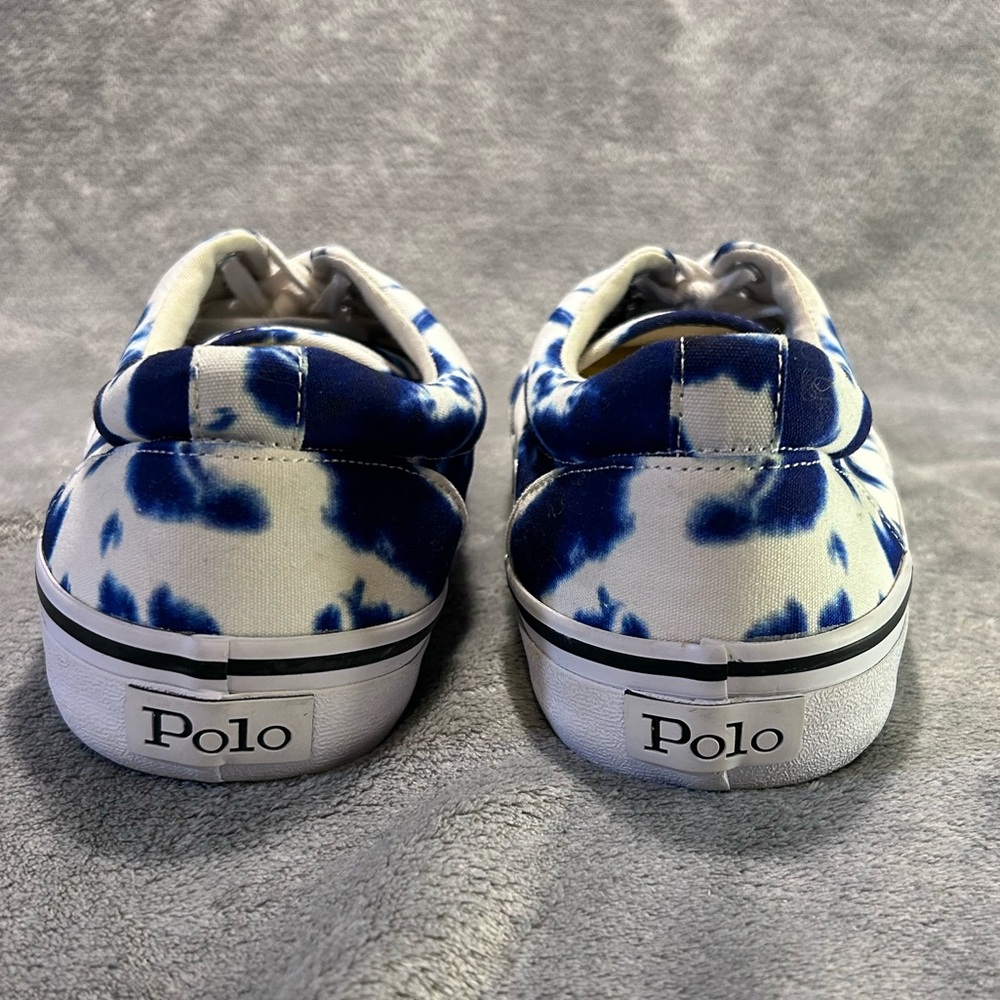 Polo Ralph Lauren Thorton Blue Tie Dye Sneaker - Picture 6 of 8